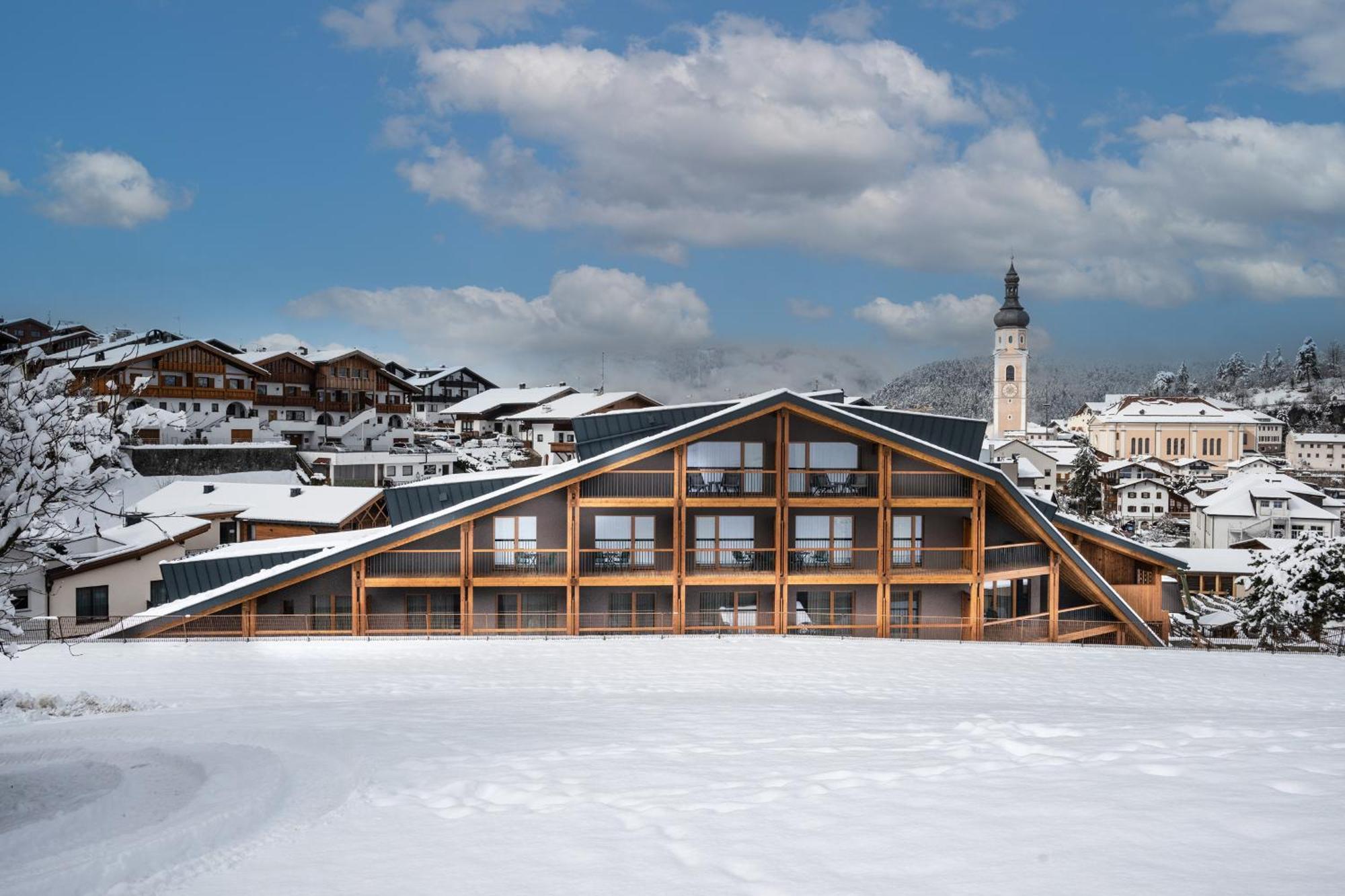Hotel Alpenroyal Castelrotto Exterior foto